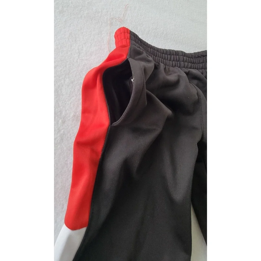 RBX Boy's Sweatpants Active Tricot Jogger Pants Sz M (5/6) Color Black-Red-white